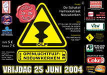 Affiche OLF 17 (2004) - ontwerp Sven Van Gulck
